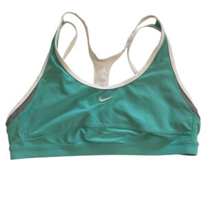 Nike Fit Dry Teal Sports Bra Large